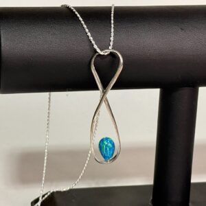 Peacock Opal Forever Pendant