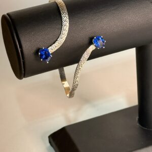 Sapphire serpent bracelet
